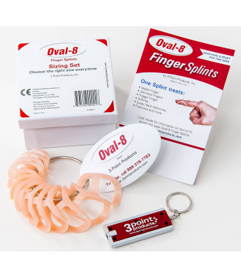 3 Point Products P1008-S Oval-8 Sizing Set Includes: Size 2 to 15 (080768)