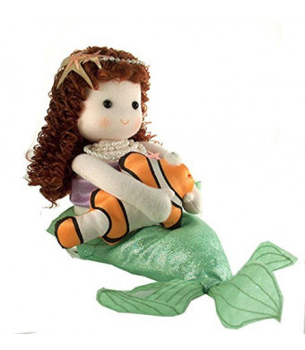 Green Tree Mermaid Collectible Musical Doll