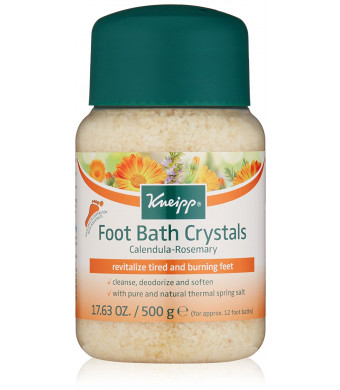 Kneipp Healthy Feet Foot Bath Crystals, Calendula Rosemary, 17.63 fl. oz.