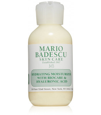 Mario Badescu Hydrating Moisturizer with Biocare and Hyaluronic Acid, 2 oz.