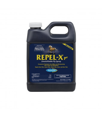 Farnam Repel-X pe Emulsafiable Fly Spray for Horses, 32 oz