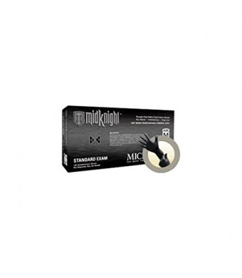 Microflex MidKnight MK-296-M (Size Medium) 100/per box