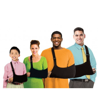 Ultimate Arm Sling - Child/Small Adult, Black