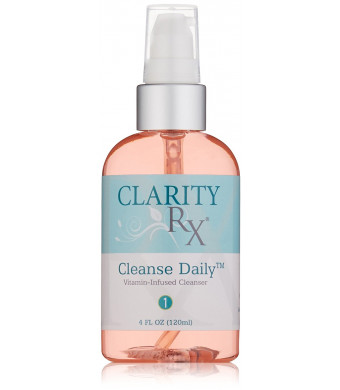 ClarityRx Cleanse Daily Vitamin infused Cleanser, 4 Fl Oz