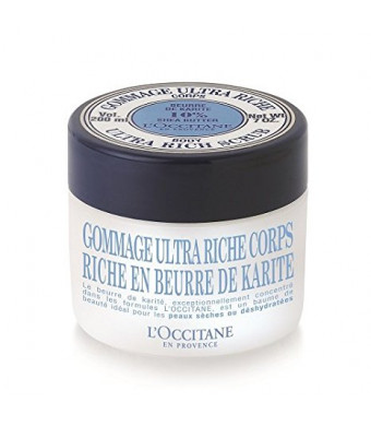 L'Occitane Gentle and Ultra-Rich Body Scrub with 10% Shea Butter, 7 oz.
