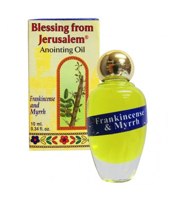 Frankincense and Myrrh Anointing Oil with Biblical Spices (10ml)