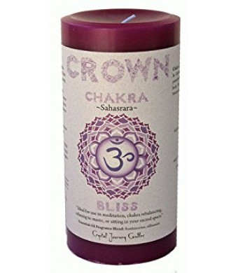 Crystal Journey Crown Chakra Candle