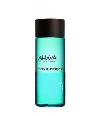 AHAVA Time to Clear Eye Make Up Remover, 4.2 fl. oz.