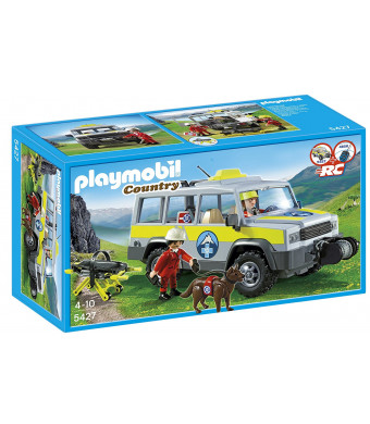 PLAYMOBIL Mountain Rescue Truck Playset