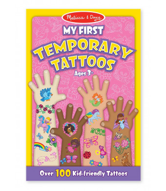 Melissa and Doug My First Temporary Tattoos: 100+ Kid-Friendly Tattoos - Rainbows, Fairies, Flowers, and More