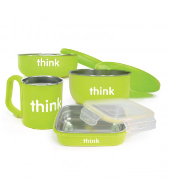 The Complete BPA-Free Feeding Set, Light Green thinkbaby 1 Kit