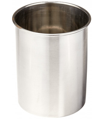 TableCraft Products HU2 Utensil Holder, Stainless Steel Brushed