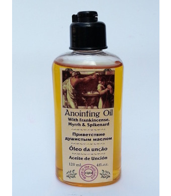 Anointing Oil with Frankincense Myrrh Spikenard Authentic Fragrance 120 Ml