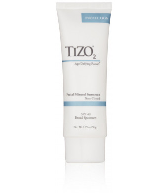 TIZO 2 Non-Tinted Facial Mineral Sunscreen SPF 40 , 1.75 oz