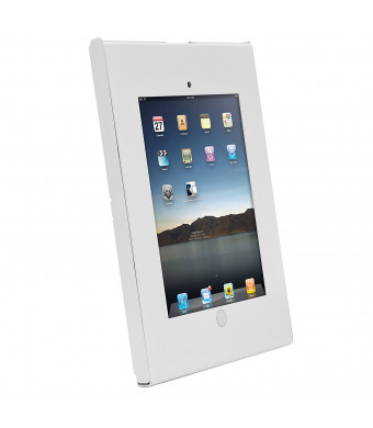 Pyle Kiosk Lock,Tamper Proof Mount for IPad 2/3/4/Air - Frustration-Free Packaging - White