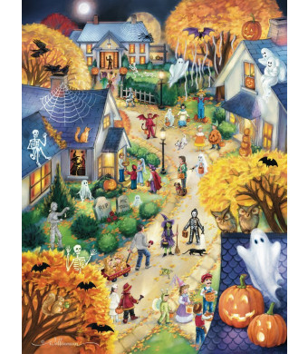 Halloween Town Jigsaw Puzzle 550 Piece