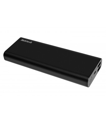 Nekteck 20100mAh Power Bank with Quick Charge 3.0 Output, Power Pack Portable Phone Charger External Backup Battery for Samsung, iPhone, iPad and more [Qualcomm Certified]