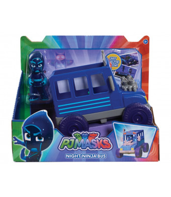 PJ Masks Vehicle and Figure - Night Ninja Bus