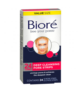 Biore Deep Cleansing Pore Strips Combo