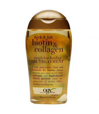 OGX Thick + Full Biotin & Collagen Weightless Healing Oil