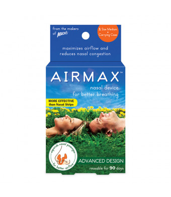 Mack's Airmax Nasal Device for Better Breathing Medium