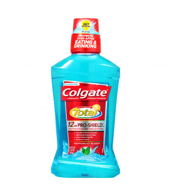 Colgate Total Advanced Pro-Shield Mouthwash Peppermint Blast