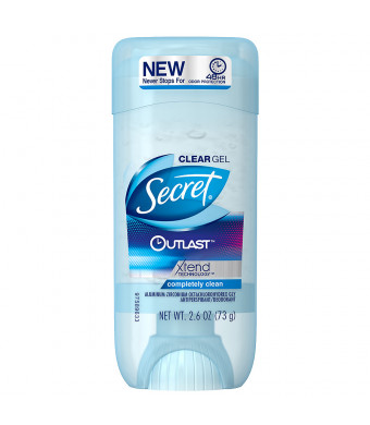 Secret Outlast Clear Gel Women's Antiperspirant & Deodorant Completely Clean