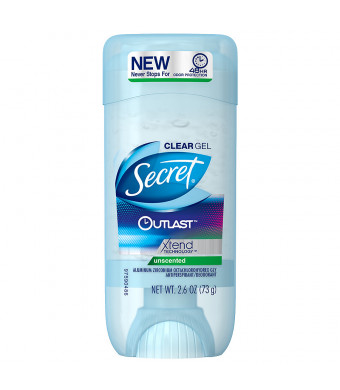 Secret Outlast Clear Gel Women's Antiperspirant & Deodorant Unscented