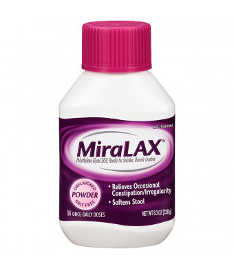 MiraLAX 14 dose powder laxative- Polyethylene Glycol 3350 (PEG 3350)