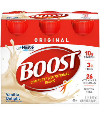 Boost Original, Complete Nutritional Drink Very Vanilla
