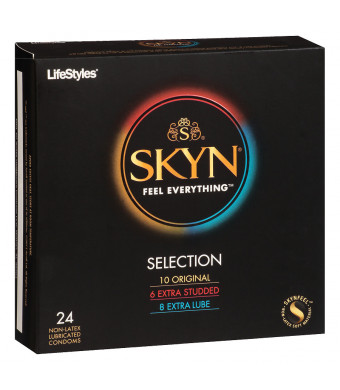 LifeStyles Skyn Selection Non-Latex Lubricated Condoms