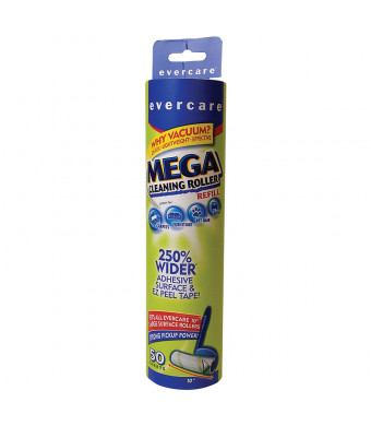 Evercare Mega Cleaning Roller Refill, 50 Sheets