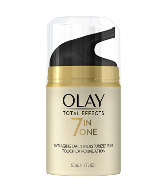 Olay Total Effects 7-in-1 Anti-Aging UV Moisturizer Plus Touch of Foundation