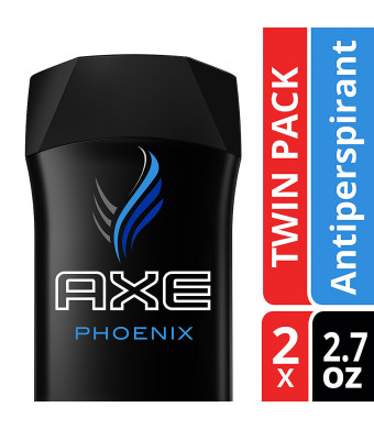 AXE Antiperspirant Deodorant Stick for Men Phoenix, Twin Pack