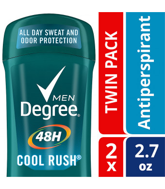 Degree Men Dry Protection Deodorant Cool Rush, Twin Pack