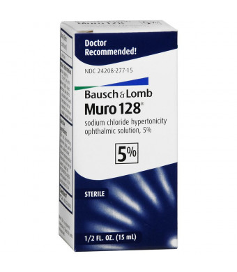 Muro 128 Sodium Chloride Hypertonicity Ophthalmic Solution 5% Drops