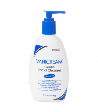 Vanicream Gentle Facial Cleanser for Sensitive Skin