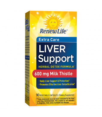 ReNew Life Critical Liver Support Dietary Supplement Vegetable Caplets