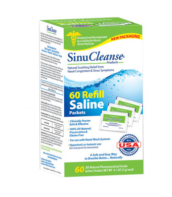 SinuCleanse Saline Solution Refill Packets