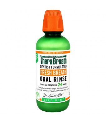TheraBreath Fresh Breath Oral Rinse Mild Flavor