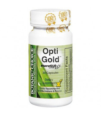 Botanic Choice Opti Gold Dietary Supplement Capsules