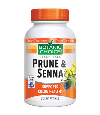 Botanic Choice Prune & Senna Dietary Supplement Softgels
