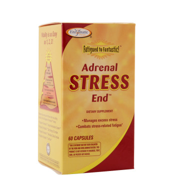 Enzymatic Therapy Fatigued to Fantastic! Adrenal Stress End, Capsules