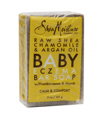 SheaMoisture Baby Eczema Bar Soap Raw Shea Chamomile & Argan Oil