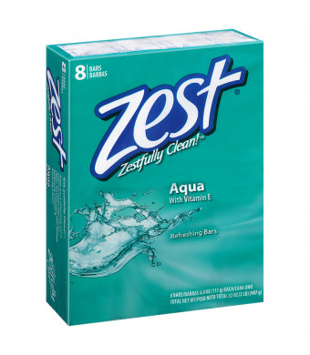 Zest Family Deodorant Bars Aqua