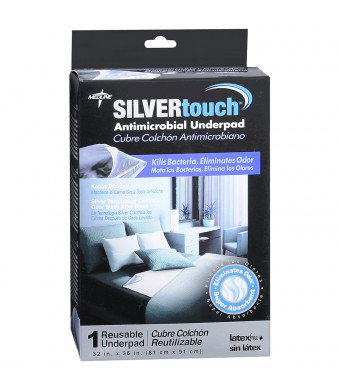 Medline Silvertouch Antimicrobial Underpad 32 in.  x 36 in.