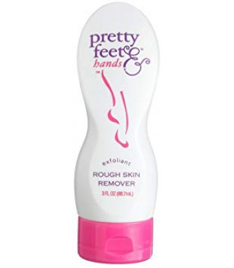 Pretty Feet and Hands Rough Skin Remover-Exfoliant, 3-Ounce Bottles (Pack of 3)