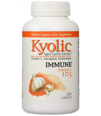 Kyolic Garlic Formula 103 Immune Formula (200 Capsules)