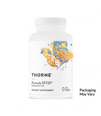 Thorne Research - Formula SF722 - Undecylenic Acid for Gastrointestinal and Gut Flora Support - 250 Gelcaps