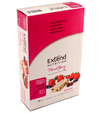 Extend Bar, Mixed Berry, 1.41 oz. Bars (Pack of 15)
